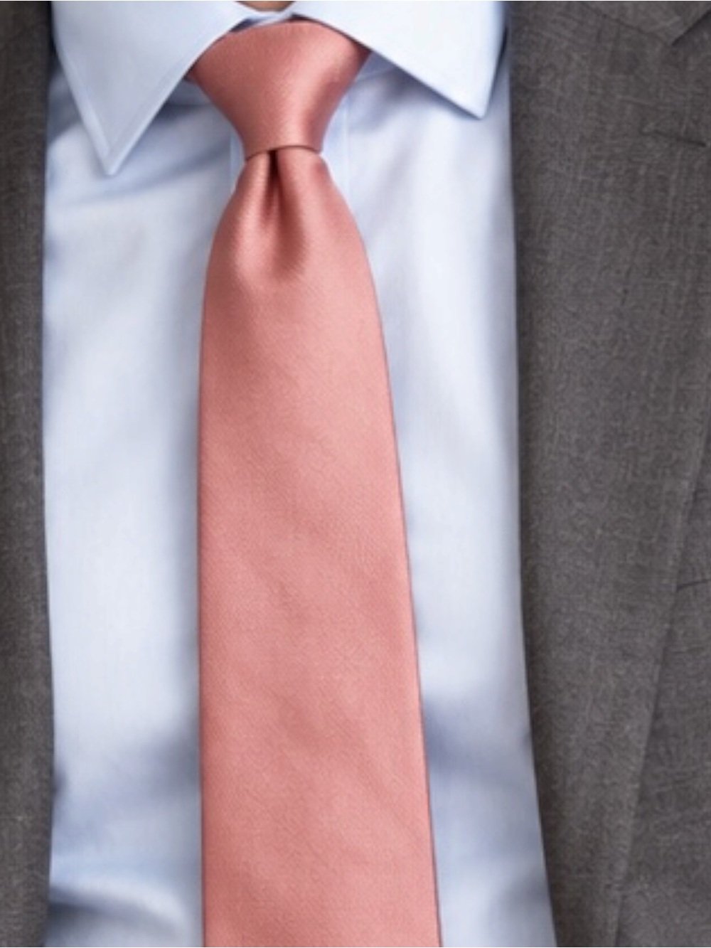 Hugo Boss Men's Pastel Pink Silk Blend Tie NWT